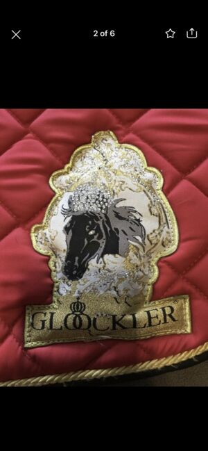 Glöckner Set Schabracke mit Fliegenohren, Glöckner, Merle Brockers, Dressage Pads, Niederelbert , Image 6