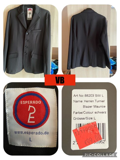 Nagelneues Hunter Sakko, Esperado  Turnier Blazer, Tamer , Men's Show Apparel, Pegnitz 