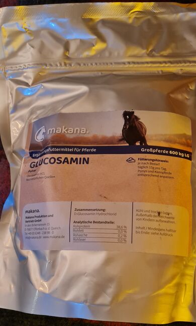 Glucosamin 500g, Makana , Martina Holz, Pferdefutter, Nauen/ OT Markee