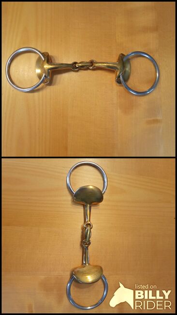 Golden Wing Trense, 11,5 cm, Stübben Golden Wing, Corinn Schmid, Horse Bits, Bühl, Image 3