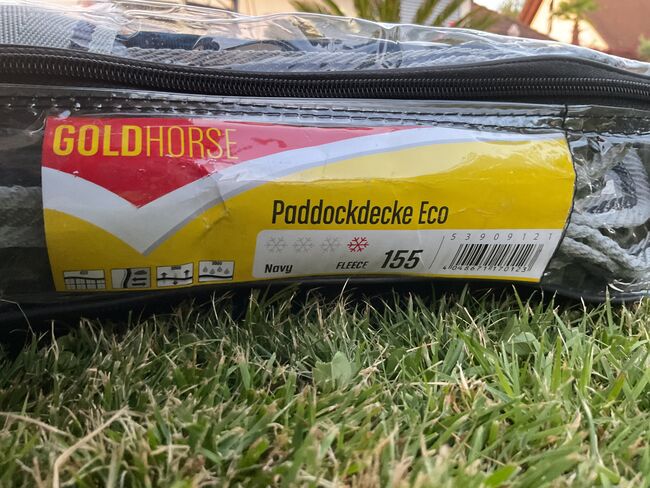 Goldhorse Paddocckdecke Eco 0g - 155cm, Goldhorse Paddockdecke Eco, Shari Bahnsen, Horse Blankets, Sheets & Coolers, Münstertal, Image 4