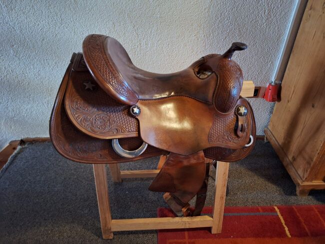 Gomeier viel Schwung, 16er Sitz, Gomeier, Familie F, Western Saddle, Pähl, Image 4