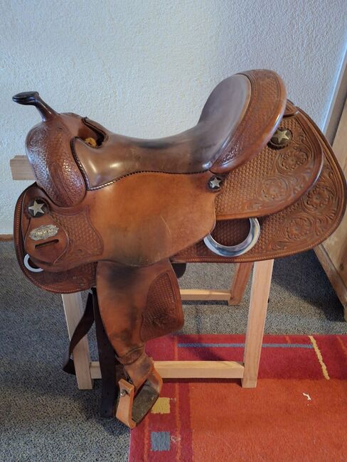 Gomeier viel Schwung, 16er Sitz, Gomeier, Familie F, Western Saddle, Pähl, Image 3
