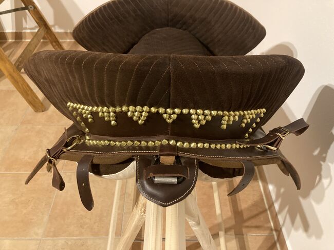 Goucha portugiesischer Sattel braun, Goucha Portuguesa, Sanja, Baroque Saddle, Moosach, Image 4