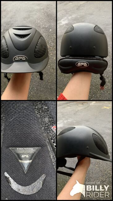 GPA Helm, guter Zustand, GPA Speed Air, Jaël Wälti, Riding Helmets, Wange , Image 5