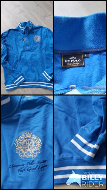 Gr. L HV Polo Sweatshirt blau, HV Polo, Katrin , Oberteile, Tornesch , Abbildung 5
