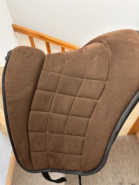 Grandeur Reitpad Alcantara braun neuwertig, Grandeur Reitpad Alcantara, Elrem , Bareback pads, Jerrishoe, Image 5