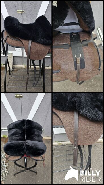 Grandeur Tomentum Fellsattel, Grandeur Tomentum, Eva Geißler , Lambskin Pad, Linden, Image 9