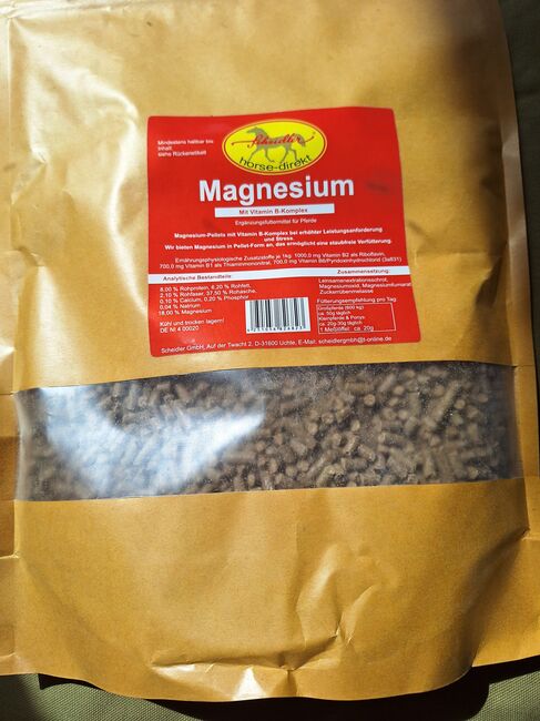 Magnesium Pellets, NEU!, Melanie, Pasza i suplementy dla koni, Eckersdorf