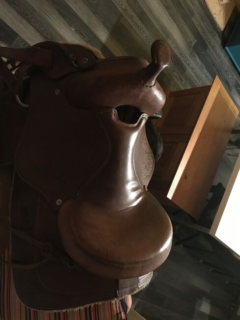 Toller bequemer Westernsattel sucht Pferd 🤗, Janina Kefalas, Western Saddle, Colbitz , Image 5