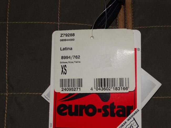 Tolle neue Euro-Star Teflon Reitjacke XS/S grün Latina NP 96,75€ Steppjacke Stepp Jacke Eurostar, Euro-Star Latina, Anne, Riding Jackets, Coats & Vests, Wahrenholz, Image 4