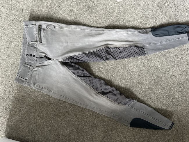 Grey Denim Pikeur full seat grip Breeches (28L), pikeur , Eneya Jenkins , Bryczesy, Littlehampton 