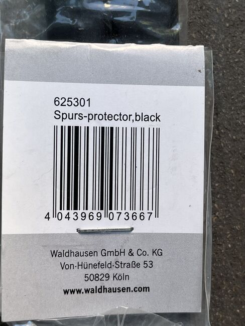 Sporenschutz Gummi schwarz, Waldhausen, Ramona, Ostrogi, Gunzenhausen, Image 2