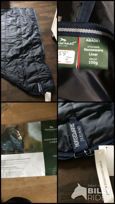 Pferdeunterdecke, Horseware Liner, Monika, Horse Blankets, Sheets & Coolers, Stettlen, Image 5