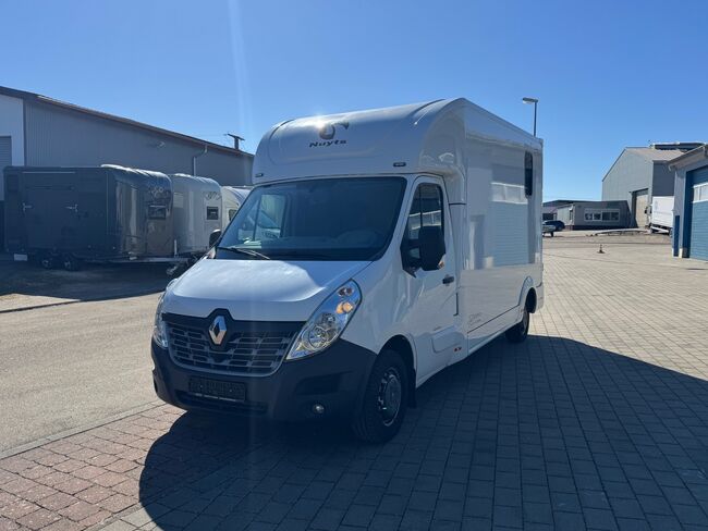 Pferdetransporter Nuyts Renault Master Nur 77.000KM Klima, Renault Master Nuyts Nuyts, Gerhard Strobel (Dickenherr Trucks und Trailers), Horse Trailers, Baden-Württemberg - Unterschneidheim