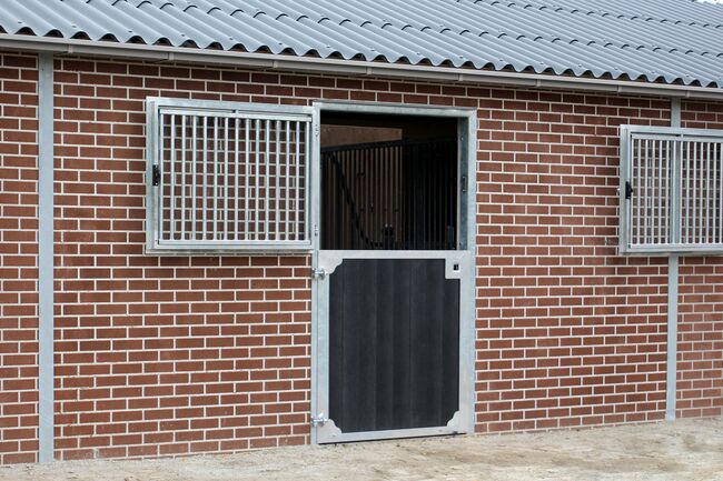 Pferdestalltür mit Sicherheitsglas | Stalltür Pferdestall, Rutjes Pferdenboxen und Zäume, Horse & Stable Mats, Goor