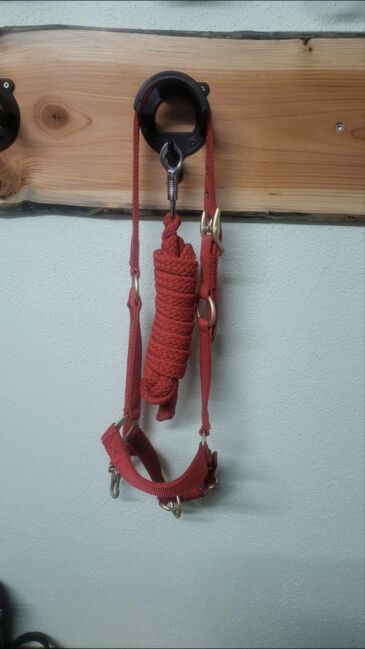 Halfter mit Strick in rot, Kirsten Reiser, Halters, Weil der Stadt, Image 2