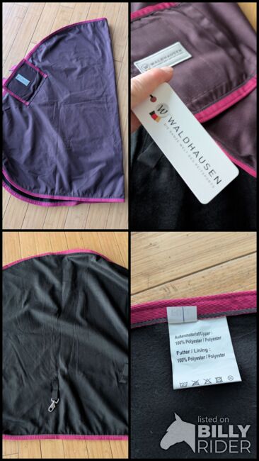 Halsteil Regendecke Decke economic Fleece Waldhausen neu full, Waldhausen  Outdoor Neck Part, Economic Fleece , Laura , Horse Blankets, Sheets & Coolers, Essen, Image 10