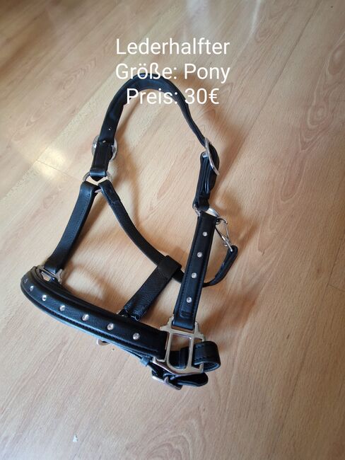 Pony Lederhalfter Neu, Cheval de Luxe Lederhalfter Adelaide, Christina Karger , Halters, Balingen , Image 2