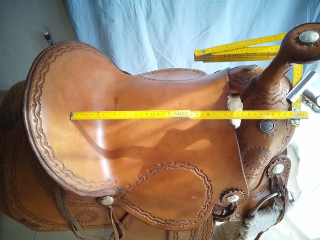 Handgefertigter Westernsattel – Cattingsattel im Originalstil (Nachbau 1850–1880) – Unikat, 14″, Handgefertigt / Eigenbau, Mira, Westernsattel, Truchtlaching, Abbildung 28