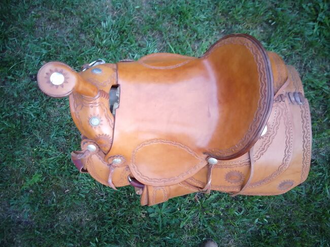 Handgefertigter Westernsattel – Cattingsattel im Originalstil (Nachbau 1850–1880) – Unikat, 14″, Handgefertigt / Eigenbau, Mira, Westernsattel, Truchtlaching, Abbildung 23