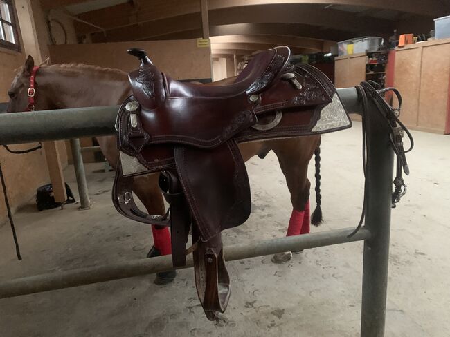 Handmade Allround Westernsattel, Bertys Sattlery De Allround, Karin Erlbacher, Saddle Accessories, A-6820 Nenzing Mittelberg, Image 4