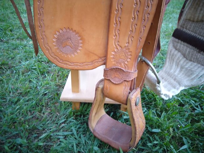 Handgefertigter Westernsattel – Cattingsattel im Originalstil (Nachbau 1850–1880) – Unikat, 14″, Handgefertigt / Eigenbau, Mira, Western Saddle, Truchtlaching, Image 4