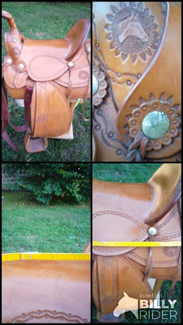 Handgefertigter Westernsattel – Cattingsattel im Originalstil (Nachbau 1850–1880) – Unikat, 14″, Handgefertigt / Eigenbau, Mira, Western Saddle, Truchtlaching, Image 29