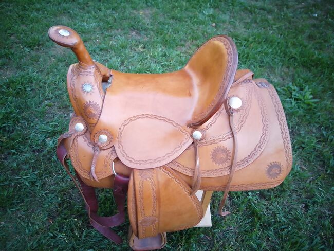 Handgefertigter Westernsattel – Cattingsattel im Originalstil (Nachbau 1850–1880) – Unikat, 14″, Handgefertigt / Eigenbau, Mira, Western Saddle, Truchtlaching, Image 18