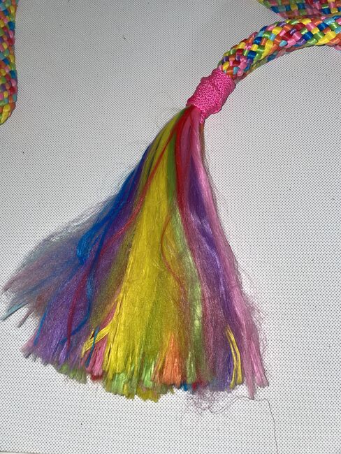 Handgemachter Halsring Rainbow, Handgemacht, Ally, Bodenarbeit, Detmold, Abbildung 2