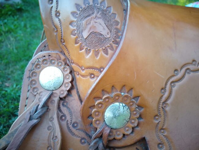 Handgefertigter Westernsattel – Cattingsattel im Originalstil (Nachbau 1850–1880) – Unikat, 14″, Handgefertigt / Eigenbau, Mira, Western Saddle, Truchtlaching, Image 11