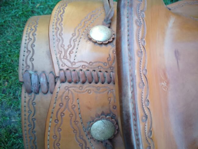 Handgefertigter Westernsattel – Cattingsattel im Originalstil (Nachbau 1850–1880) – Unikat, 14″, Handgefertigt / Eigenbau, Mira, Western Saddle, Truchtlaching, Image 7