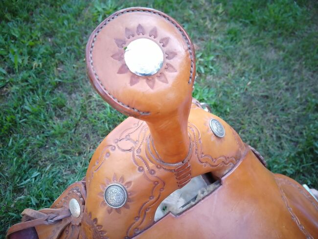 Handgefertigter Westernsattel – Cattingsattel im Originalstil (Nachbau 1850–1880) – Unikat, 14″, Handgefertigt / Eigenbau, Mira, Western Saddle, Truchtlaching, Image 9