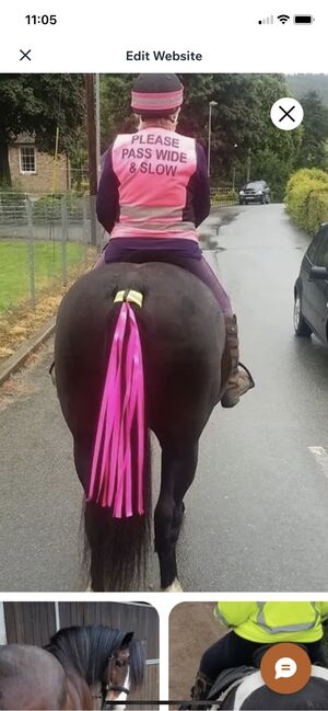 Handmade hi vis tail tassels in several different colours, Handmade Hi vis, Rebecca, For Horses, Chorley