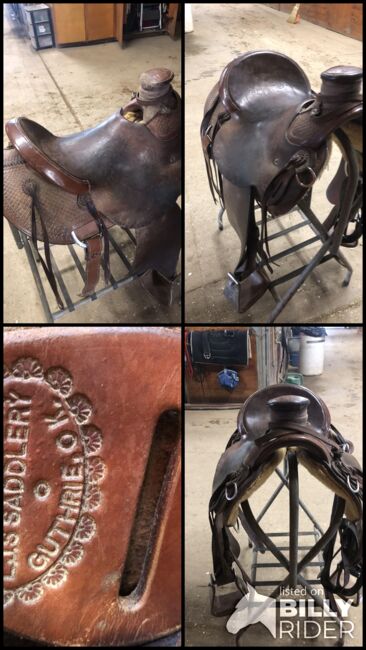 Handmade LJ Saddlery Roping Saddle, LJ, Catie Richardson, Western Saddle, Payson, Image 8