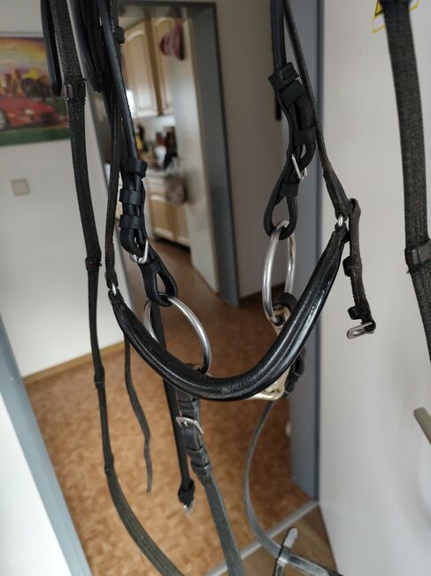 Hannoveranische Trense WB schwarz, Vanessa , Bridles & Headstalls, Schöna-Kolpien, Image 4