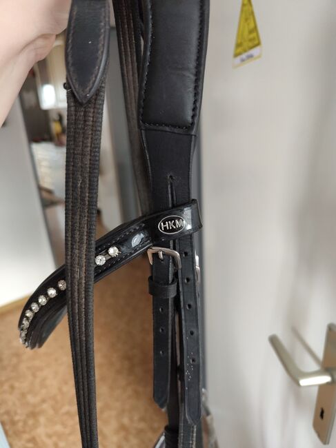 Hannoveranische Trense WB schwarz, Vanessa , Bridles & Headstalls, Schöna-Kolpien, Image 6