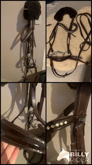 Hannoveranische Trense wb braun, HKM, Franka , Bridles & Headstalls, Grömbach , Image 5