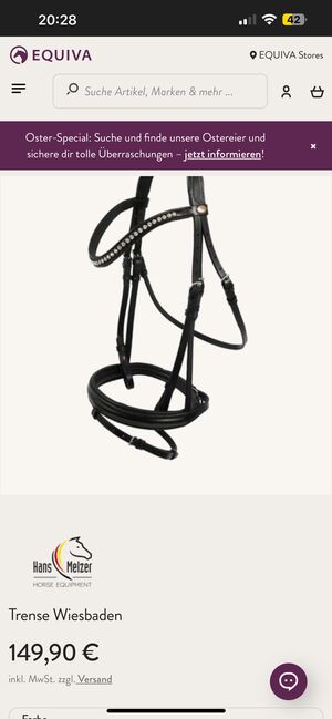 Hans Melzer Trense XFull, Hans Melzer  Trense Wiesbaden , Vanessa , Bridles & Headstalls, Wassertrüdingen, Image 3