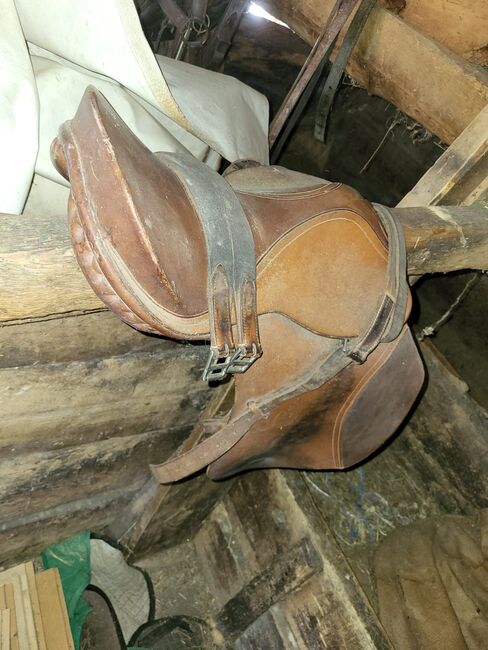 Saumzeug, Zuggeschirr, Sattel und DIversa, Roman, Horse Harness, Degen, Image 5