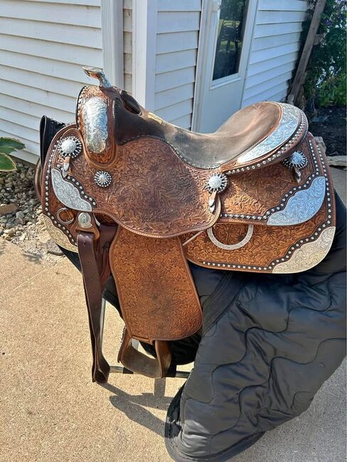 Harris Show Saddle 16, Harris Harris Show Saddle 16, Rex, Westernsattel, miami