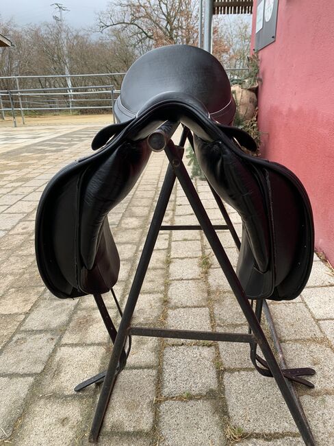 Harry Dabbs Elegant Dressursattel 17,5 Zoll schwarz, Klettpausche, Harry Dabbs Elegant , Lisa Kosmin, Dressage Saddle, Gechingen, Image 5