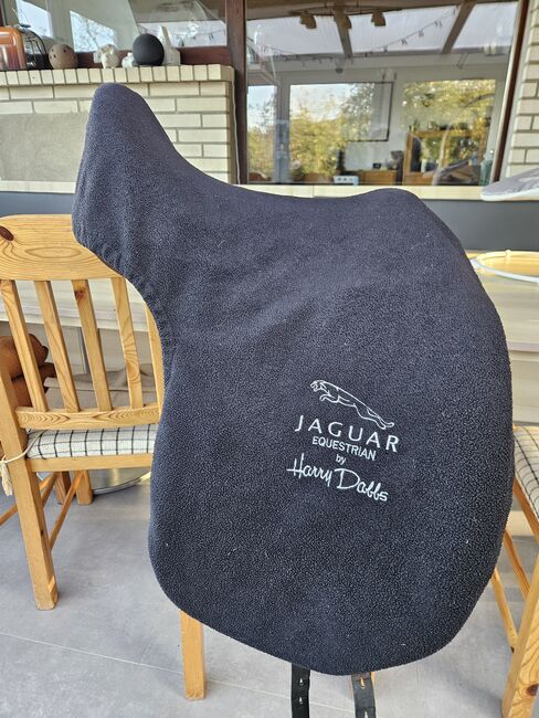 Harry Dabbs Jaguar XKC Dressursattel – 17,5", Jaguar XKC  Dressursattel , Anne Wulkop, Dressage Saddle, Echte