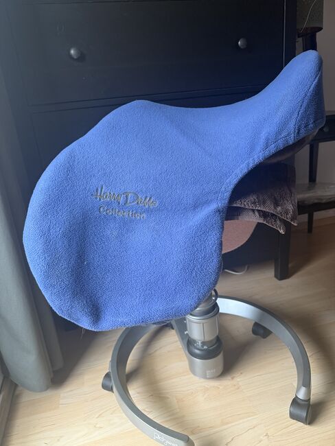 Harry Dabbs VS Sattel braun 17,5 breit kurz Vielseitigkeitssattel, Harry Dabbs , Steffi , All Purpose Saddle, Halle, Image 14