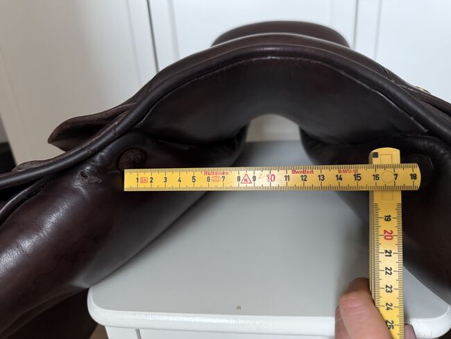 Harry Dabbs VS Sattel braun 17,5 breit kurz Vielseitigkeitssattel, Harry Dabbs , Steffi , All Purpose Saddle, Halle, Image 11