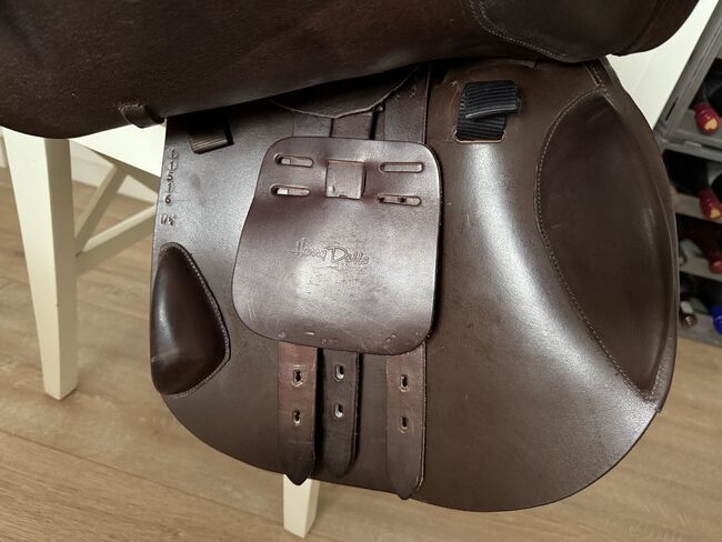 Harry Dabbs VS Sattel braun 17,5 breit kurz Vielseitigkeitssattel, Harry Dabbs , Steffi , All Purpose Saddle, Halle, Image 5