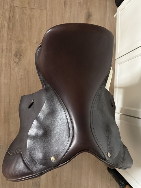 Harry Dabbs VS Sattel braun 17,5 breit kurz Vielseitigkeitssattel, Harry Dabbs , Steffi , All Purpose Saddle, Halle, Image 8