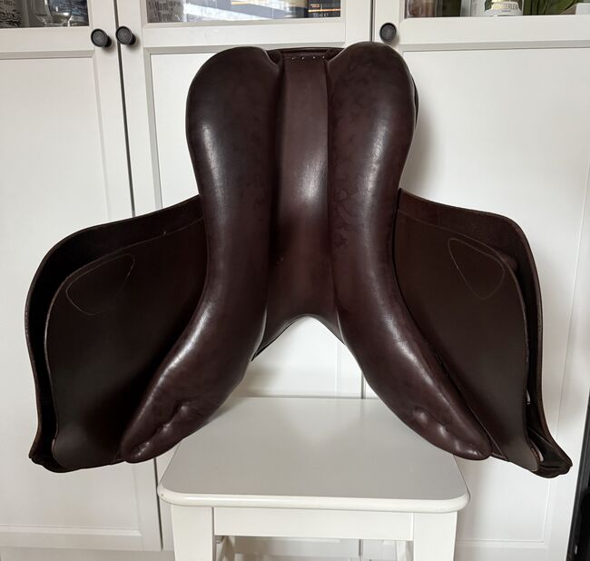 Harry Dabbs VS Sattel braun 17,5 breit kurz Vielseitigkeitssattel, Harry Dabbs , Steffi , All Purpose Saddle, Halle, Image 10