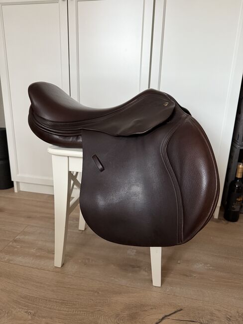 Harry Dabbs VS Sattel braun 17,5 breit kurz Vielseitigkeitssattel, Harry Dabbs , Steffi , All Purpose Saddle, Halle
