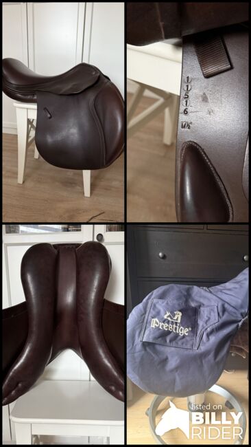 Harry Dabbs VS Sattel braun 17,5 breit kurz Vielseitigkeitssattel, Harry Dabbs , Steffi , All Purpose Saddle, Halle, Image 15